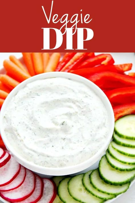 Veggie Dip With Sour Cream, Mayo And Sour Cream Dip, Sour Cream Dip For Veggies, Vegetable Dip With Sour Cream, Sour Cream Veggie Dip Easy, Veggie Dip Recipe Sour Cream, Vegetable Dips Recipes Easy, Easy Vegetable Dip, Sour Cream Veggie Dip