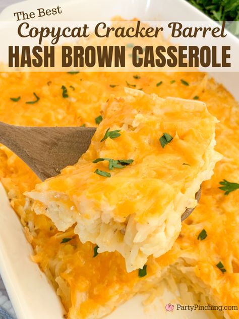 cracker barrel hashbrown casserole, best cracker barrel copycat hash brown casserole, best casserole recipes, best casseroles, best breakfast brunch holiday christmas casserole recipe, easy casserole recipes, best easy comfort food, best cracker barrel recipes, gluten free Copycat Cracker Barrel Hash Brown Casserole, Hashbrown Casserole Cracker Barrel, Best Hashbrown Casserole, Cracker Barrel Hash Brown Casserole, Copycat Cracker Barrel Hashbrown, Cracker Barrel Copycat, Cracker Barrel Hashbrown, Best Casserole Recipes, Breakfast Casserole Recipes