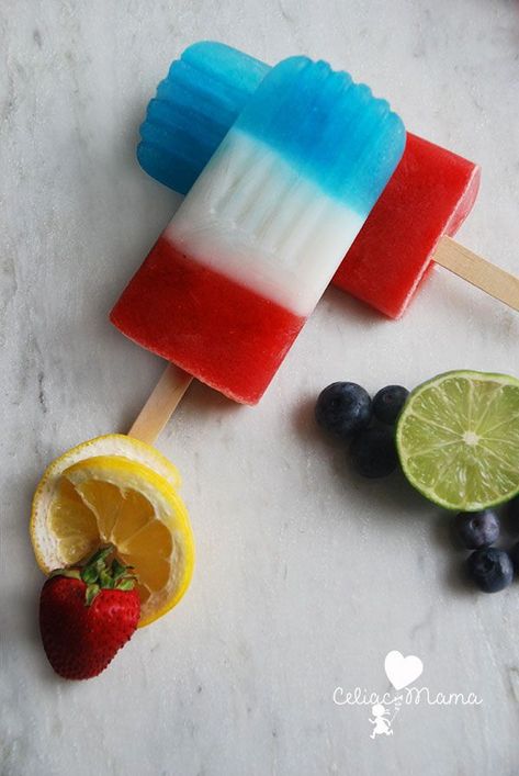 Crab Deviled Eggs Recipe, Dairy Free Popsicles, Red White And Blue Popsicles, Blue Popsicles, Memorial Day Recipes, Crock Pot Vegetables, Memorial Day Foods, July Desserts, Patriotic Food