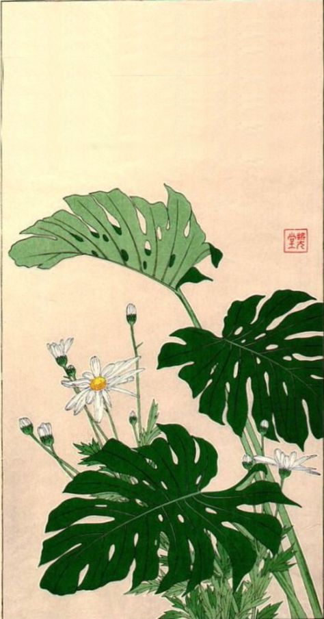 Traditional Japanese Art Wallpaper, Japanese Art Green, Japanese Art Wallpaper, Japanese Art Modern, Quotes Ideas, Traditional Japanese Art, Japon Illustration, Picture Collage Wall, Japanese Flowers