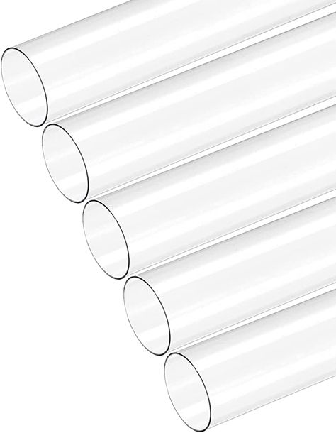 Amazon.com: MECCANIXITY Plastic Pipe Rigid Polycarbonate Round Tube Clear 0.86"(22mm) ID 1"(25mm) OD 9.6" (245mm) High Impact for Lighting, Models, Water Plumbing, Pack of 5 : Industrial & Scientific Water Plumbing, Plumbing Pipes, Ball Drop, Pvc Pipe, Water Fountain, Graduation Party, Plumbing, Heathers, Clear Glass