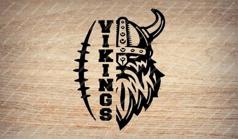 Vikings Svg File - Football Svg - Football Clip art - Vector Graphics - Minnesota Football Svg - Svg School Wall Art Ideas, Football Clip Art, Vikings Svg, Viking Pictures, Digital Word Art, Viking Images, Minnesota Vikings Logo, Viking Shirt, Vikings Football