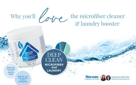 Norwex Microfiber Laundry Booster - a REVIEW - Honest Norwex Reviews Norwex Laundry, Norwex Laundry Detergent, Norwex Envirocloth, Norwex Cloths, Norwex Products, Norwex Microfiber, Norwex Consultant, Laundry Booster, Laundry Tubs