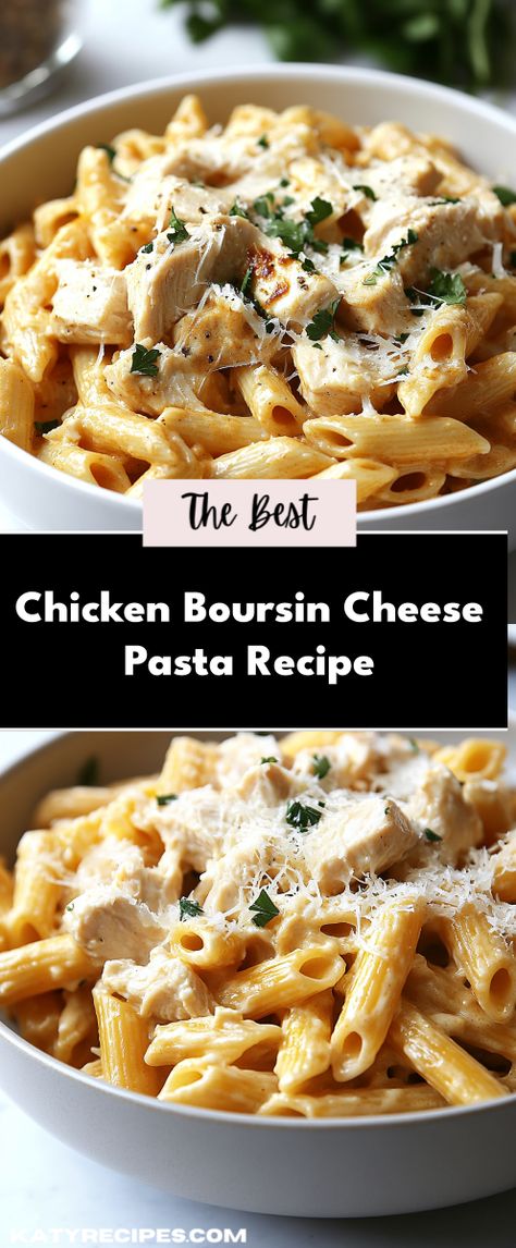 Indulge in creamy Chicken Boursin Cheese Pasta, featuring tender chicken and al dente pasta coated in a rich, flavorful Boursin cheese sauce. It’s a quick and satisfying weeknight dinner option. Easy Chicken Crockpot Recipes Healthy, Crockpot Recipes Healthy Chicken, Boursin Cheese Sauce, Chicken Boursin, Easy Chicken Crockpot, Boursin Cheese Pasta, Healthy Chicken Meals, Flavorful Chicken Breast Recipes, Chicken Crockpot Recipes Healthy