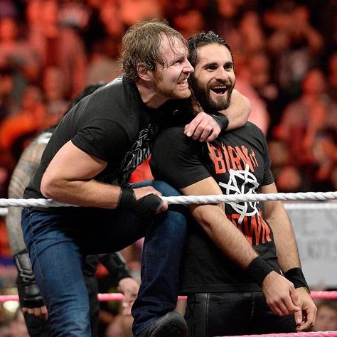 wwe @wwerollins and #DeanAmbrose: Friends. #RAW #TagTeamChampions. Brothers. 2017/10/12 08:10:38 Dean Ambrose Seth Rollins, Shield Wwe, Wwe Men, Lunatic Fringe, Wwe Seth Rollins, Wwe Dean Ambrose, The Shield Wwe, Wwe Tag Teams, Eddie Guerrero