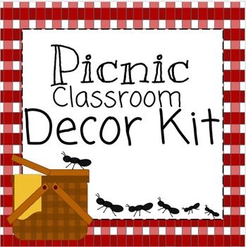 Picnic Theme Classroom Decor, Picnic Bulletin Boards, Teachers Lounge Decor, Summer Boards, Hollywood Classroom, Hollywood Theme Classroom, Month Labels, Teacher Appreciation Doors, Center Labels