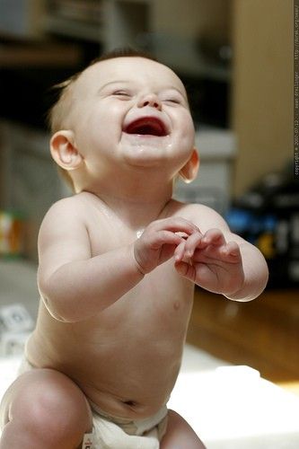 Oh How Wonderful The Sound Of A Babies Laughter ! Laughing Baby, Foto Baby, Find Joy, Mother Teresa, Baby Quotes, The Little Things, Laughing So Hard, Baby Pictures, Children Photography