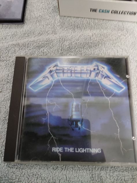 Pink Cd Player, Metallica Cd, Metallica Ride The Lightning, Cd Collection, Ride The Lightning, The Lightning, Record Collection, Wear It, E-book