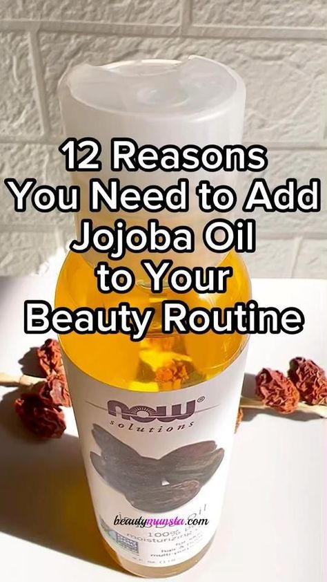 Jojoba oil is very popular in the skin and hair care world. Let’s look at the profile and properties then beauty benefits of Skin Care Routine For Teens, Jojoba Oil Benefits, Baking Soda Shampoo, Herbal Hair, Organic Hair, Nerve Pain, Natural Beauty Tips, Skin Care Recipes, Homemade Skin Care