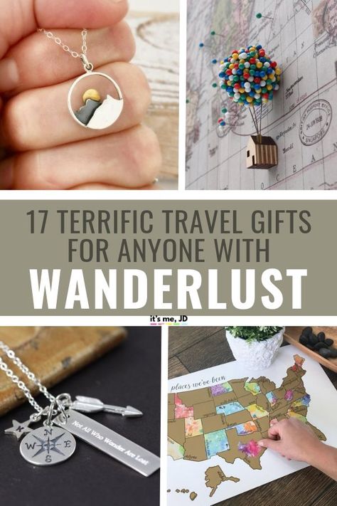 17 Terrific Travel Gift Ideas For Anyone With Wanderlust #travelgift #travelgifts #travellover #wanderlust #giftsfortravellover Diy Travel Gifts Ideas, Diy Gifts For Travelers, Traveler Gift Ideas, Gift Ideas For Anyone, Musical Gifts, Travel Gift Ideas, Trendy Stuff, Gift For Traveler, Vday Gifts