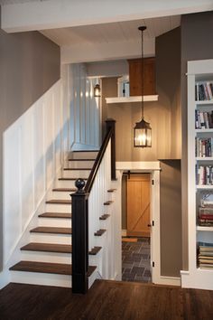 Tri Level Remodel, Stairs Entryway, Tri Level House, Wall Stairs, Split Level Remodel, Split Foyer, Open Stairs, Ranch Remodel, Split Level House