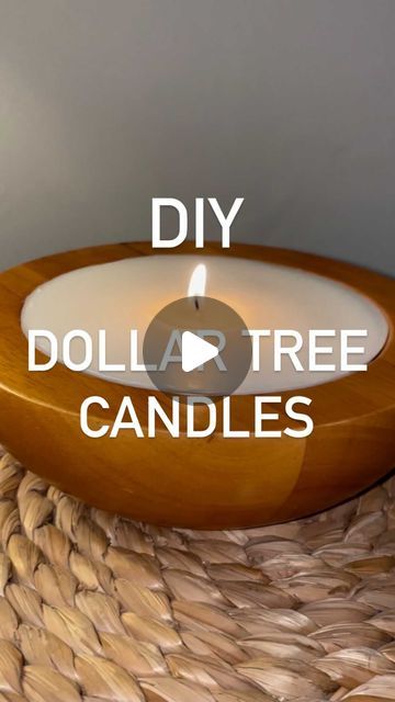 Hannah Way on Instagram: "DOLLAR TREE CANDLES✨ This is fun gift idea for the holidays! 🌿  Supplies & cost: ~From Dollar tree •Tall Candles $1 each x4 $4 •Scent $1  •Reused wicks $0  ~Thrifted bowls  •$4 total for both  Total cost me about $10 to make both candles and I’m gifting them!  🕯 • • • #diycandlemaking #diyfun #dollartreefinds #dollartreechristmasdecor #furnitureflipper #giftideasformom #giftideasforfriends #candlemaking #candlelovers" Making Candles From Dollar Tree Candles, Candle Making Dollar Tree, How To Reuse Candles, Diy Candle Container Ideas, Diy Candles From Dollar Tree, Dollar Store Candles Diy, Dollar Tree Candles Diy, Thrifted Bowls, Dollar Tree Candle Crafts