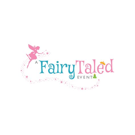 Who Fairy Logo Design, Fairy Logo, Pixie Gift, Watermark Ideas, Fairy Tale Princess, Birthday Logo, Princess Adventure, Adventure Logo, Gift Logo