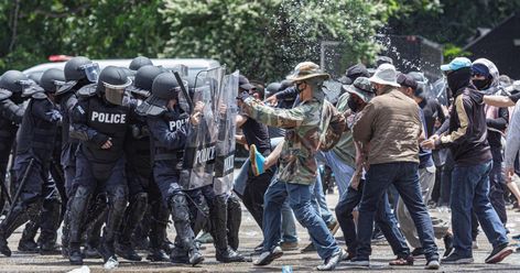 A historian claims that the UK could be at risk of civil war due to growing political and social divisions. Drawing parallels with past conflicts, he warns that rising tensions, particularly around identity politics, could escalate into widespread unrest if not addressed. The article discusses how historical patterns of civil strife could repeat themselves, urging for more unity and understanding to prevent such a future. Police Sergeant, Faith Church, Insurgent, State Police, Police Force, Policeman, Democratic Party, Public Relations, Police Officer