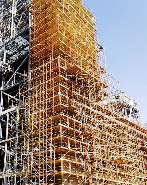 Dubai Based Company Building Scaffolding, Scaffolding Architecture, Aluminium Scaffolding, Building Facade, Scaffolding, In Dubai, Dubai, Shed, Louvre