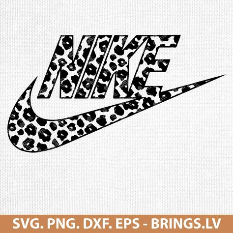 Nike Logo Svg, Nike Leopard, Svg Nike, Leopard Print Nikes, Nike Background, Nike Svg, Leopard Nikes, Nike Poster, Clothing Brand Logos