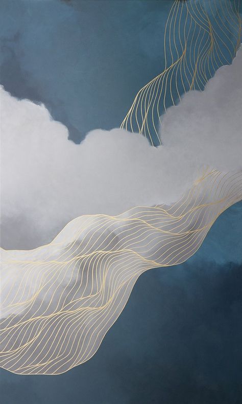 In the Stillness — Tracie Cheng His Cheng, Tracie Cheng, White And Gold Wallpaper, Chi Cheng, Line Artist, Sound Meditation, Gold Wallpaper, Beautiful Artwork, Picture Frame