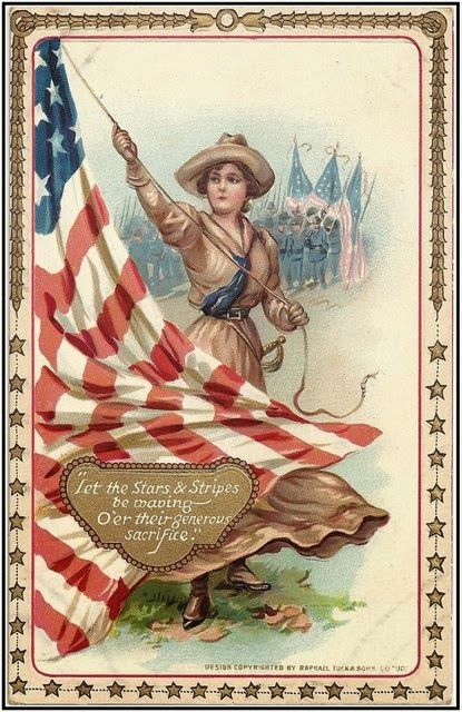 Little Birdie Blessings : Memorial Day ~ Decoration Day. Vintage Postcard Patriotic Images, Memorial Day Decorations, Flag Wreath, The American Flag, Patriotic Holidays, Old Glory, Patriotic Decorations, Vintage Holiday, Vintage Postcard