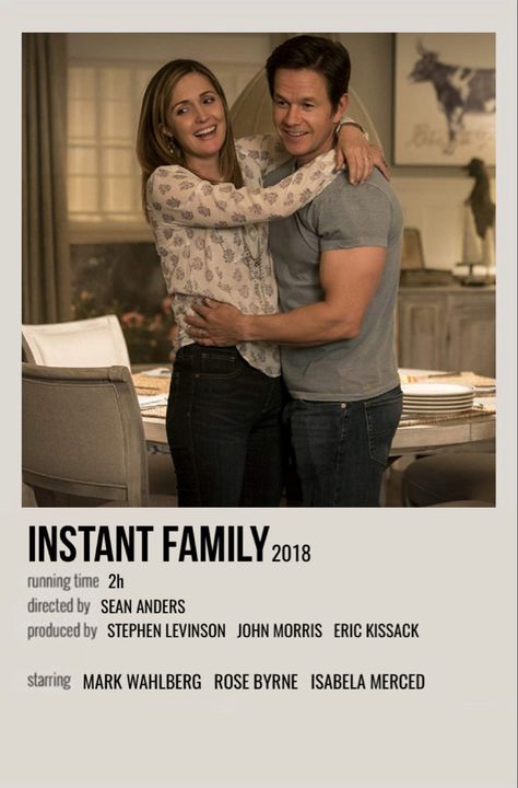 minimal polaroid movie poster for instant family Instant Family Movie, American Horror Story Characters, Hallmark Channel Christmas Movies, Family Movie Poster, Polaroid Movie Poster, Minimalist Polaroid Poster, Instant Family, Stranger Things Costume, New Movie Posters