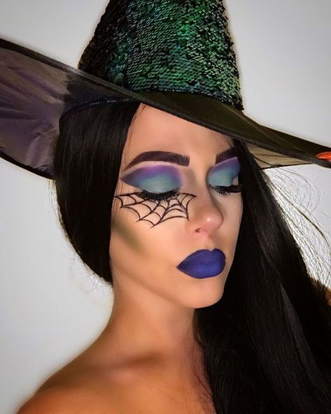 Cute Witch Makeup Women, Pretty Witch Face Paint, Scary Witch Face Paint, Easy Witches Makeup, Kids Halloween Witch Makeup, Fun Witch Makeup, Kid Witch Makeup Halloween, Halloween Witch Makeup For Kids, Halloween Makeup Ideas Witch