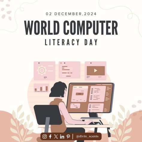 Happy World Computer Literacy Day #computer #literacyday #literacy #perfume #perfumecollection #perfumelovers #perfumeloverseller #perfumelovers #instamood #instagood #instalike #dailyupdates World Computer Literacy Day, 2nd December, Computer Literacy, Literacy Day, Perfume Lover, December 2023, Perfume Collection, In A World, This World