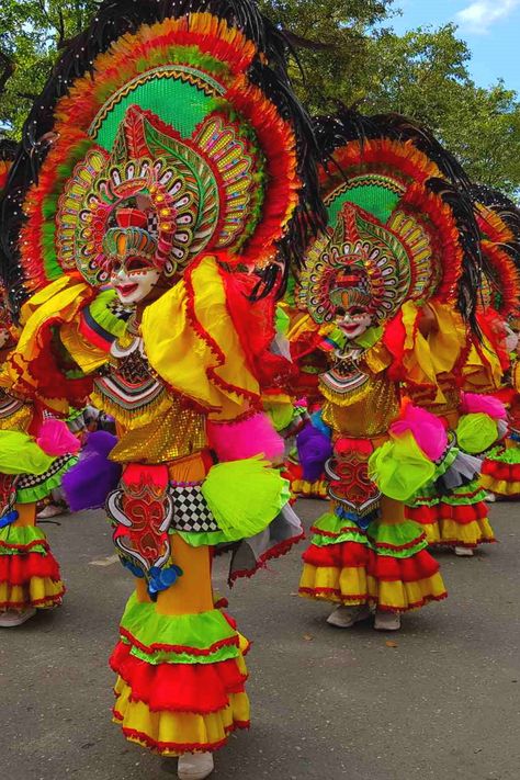 The Sinulog festival is one of the largest frstival in the Philippines. Cebu city is the place to be for this festival taking place in January each year. Festival In The Philippines, Sinulog Festival, Laoag, Philippines Cebu, Cebu City, Festival Costumes, Cebu, Paper Doll, Caricatures