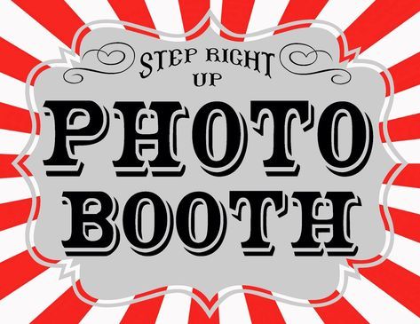 Carnival Game Signs, Photo Booth Props Free Printables, Carnival Printables, Carnival Birthday Theme, Teacher Appreciation Week Themes, Printable Signs Free, Carnival Signs, The Red Balloon, 7th Birthday Party Ideas