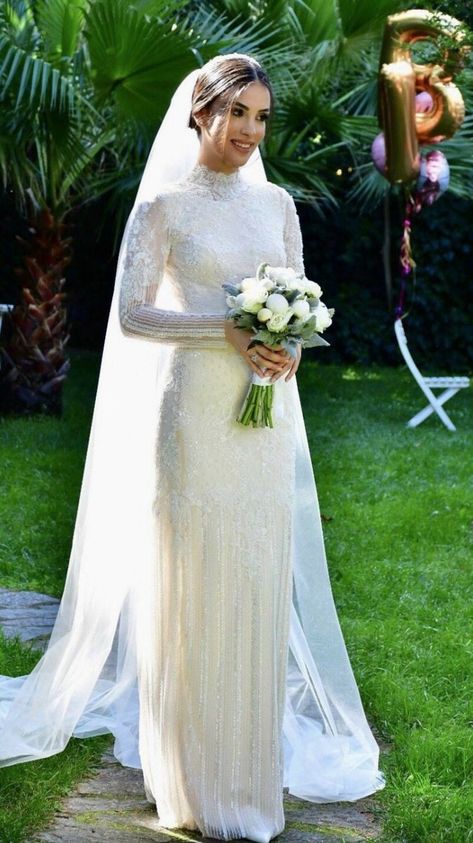 Luxury Long Sleeve Wedding Dress, Modest High Neck Wedding Dress, Roman Catholic Wedding Dress, Long Sleeve Lace Wedding Dress High Neck, Lily Collins Wedding Dress, Dolce And Gabbana Wedding Dress, Modest Simple Wedding Dress, Traditional Catholic Wedding Dress, Simple Modest Wedding Dress