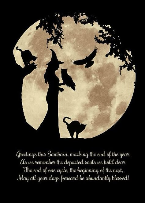 New House Blessing, Blessed Samhain, Departed Soul, House Blessing, Halloween Moon, Blessed Quotes, Witchy Woman, Samhain, New House