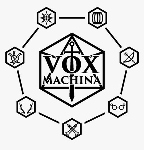 Dungeons And Dragons Svg, Dnd Svg, Character Symbols, Dnd Shirts, Vox Machina, Critical Role, Cricut Explore, Contest Design, Cricut Svg