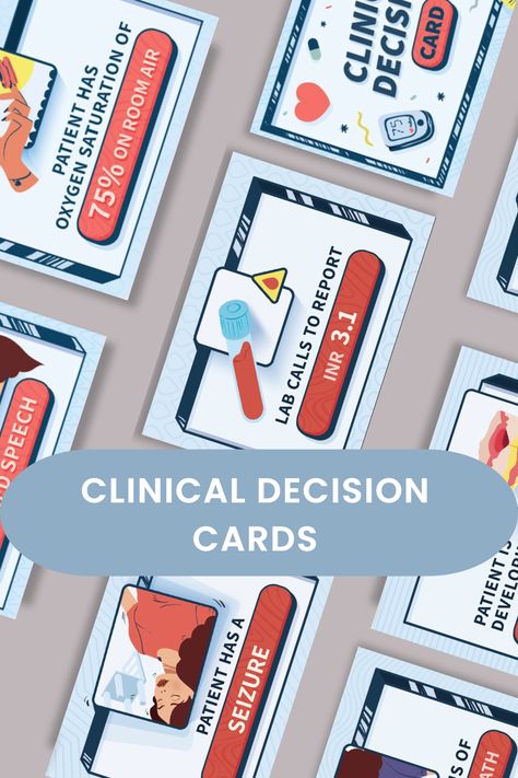 Clinical Decision Making Nursing, Clinical Judgement Model Nursing, Post Conference Nursing Ideas, Games For Nursing Students, Nursing School Activities, Nursing School Games, Nursing Clinical Instructor Ideas, Teaching Nursing Students, Nurse Educator Ideas