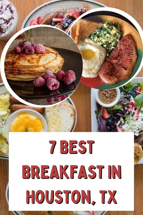 Houston Breakfast Places, Houston Places To Eat, Texas Breakfast, Houston Brunch, Houston Trip, Houston Vacation, American Comfort Food, Fathers Day Brunch, Best Breakfast Sandwich