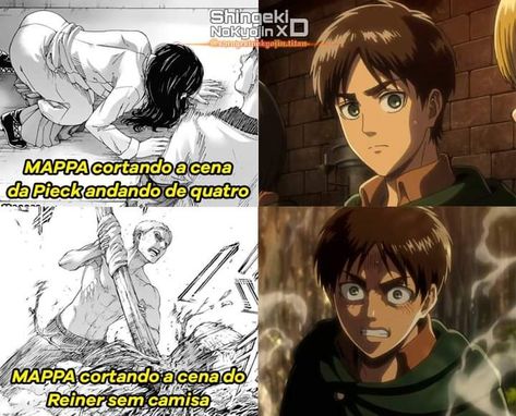 Eren Memes, Animes Memes, Atack Ao Titan, I Funny, Aot Memes, Memes Animes, Memes Br, Anime Meme, Anime Memes