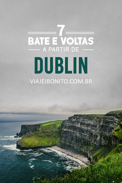 7 bate e voltas a partir de Dublin, Irlanda. Day trips from Dublin, Ireland. Skerries, Belfast,  Kilkenny, Limerick, Cork,  Galway, Cliffs of Moher, Wicklow. Eurotrip. Mochilão pela Europa. Créditos: Heaton Johnson V / Fonte: Flickr Day Trips From Dublin, Dublin Hotels, Visit Dublin, Dublin Travel, Dublin Castle, Ireland Vacation, Cliffs Of Moher, Irish Sea, Travel List