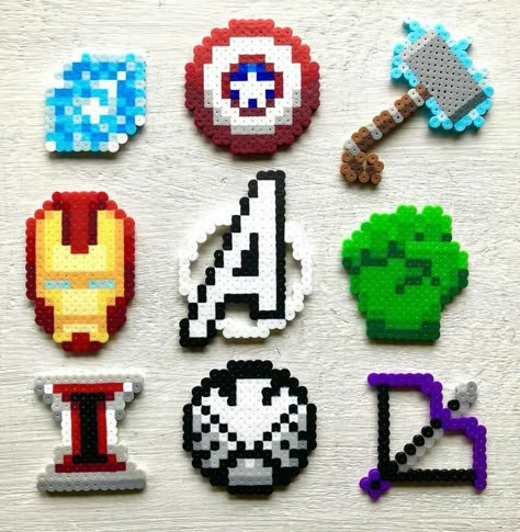 Harry Potter Perler Beads, 8 Bit Pixel Art, Perler Beads Ideas, Modele Pixel Art, Hamma Beads Ideas, Easy Perler Bead Patterns, Melty Bead Patterns, Easy Perler Beads Ideas, Hama Beads Design