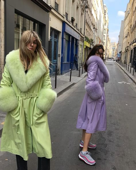 Camille Charriere, Scandi Fashion, Saks Potts, Fashion Brands, Walking, Purple