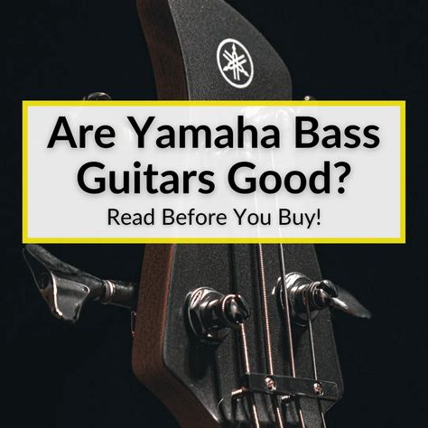 Yamaha is a big name in music, so it makes sense to wonder: are Yamaha bass guitars good? They are a great value, but they are better suited for certain... John Patitucci, Yamaha Bass Guitar, Yamaha Bass, Billy Sheehan, Good Read, Dream Theater, Guitar Stand, Guitar Tips, Bass Guitars