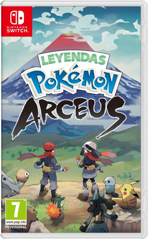 Carátula Leyendas Pokémon Arceus en español Pokemon Legends Of Arceus, Pokemon Legends Arceus, Pokemon Arceus, Pokemon Switch Game, Pokemon Pearl, Nintendo Mario Kart, Card Game, Nintendo Switch Pokemon Game, Switch Nintendo