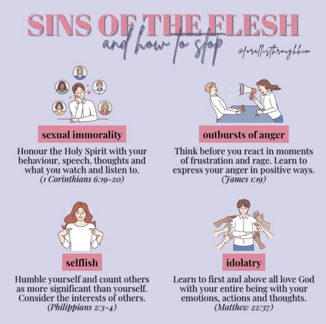 Things That Are Sins, Becoming Christian, How To Be More Like Jesus, How To Fast Christian, How To Be A Better Christian, Sins In The Bible, Stop Sinning, Christian Habits, Light Of God