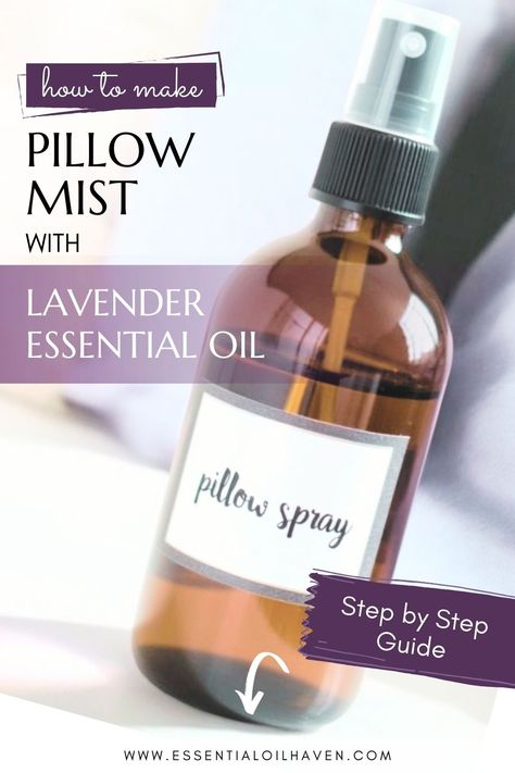 ay goodbye to restless nights! Learn how to make a calming lavender pillow spray to help you unwind and fall asleep faster. A must-try for anyone in need of a peaceful bedtime routine. Lavender Sleep Spray, Lavender Pillow Spray, Lavender Pillow, Fitness Test, Sleep Spray, Exercise Home, Fine Mist Spray Bottle, Lavender Benefits, Calming Essential Oils