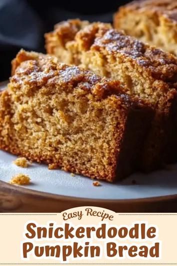 Discover the joy of making Snickerdoodle Pumpkin Bread with this easy recipe. It combines the warmth of cinnamon and nutmeg with a sweet, crunchy snickerdoodle topping—perfect for fall mornings or holiday gatherings. Try this cozy treat today! 🍂 #FallBaking #PumpkinBread #SnickerdoodleTwist Cozy Fall Baking, Snickerdoodle Bread, Best Bread Recipe, Bread Appetizers, Bread Cake, Baked Pumpkin, Snickerdoodles, Fall Baking, Pumpkin Bread