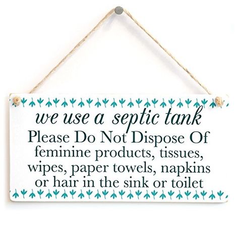 Cowboy Bathroom, Sign For Bathroom, Septic Tank Systems, Toilet Pictures, Quote Plaques, Feminine Products, Reading Humor, Septic System, Marketing Images