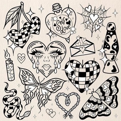 Full Leg Piece Tattoo, Women Tattoos Stencil, Leg Flash Tattoo, Valentine Tattoo Ideas, Arm Piece Tattoo, Cool Flash Tattoos, Spots Drawing, Walk In Tattoos, Valentines Tattoo