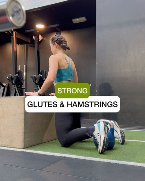 Hamstring Strengthening Exercises, Weak Hamstrings, Strong Hamstrings, Elevated Glute Bridge, Athletic Therapy, Running Posture, Hamstring Strengthening, Exercise Glutes, Strength For Runners