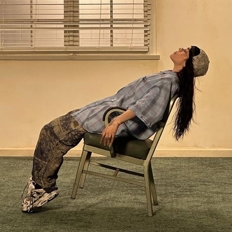 Billie Eilish - IG Post May 12, 2024 Billie Eilish Style 2024, Billie Eilish Pigtails, Billie Eilish Side Profile, Billie Eilish Photoshoot, Billie Eilish Fashion, Billie Eilish Outfits, Billie Eillish, You Found Me, Ig Post