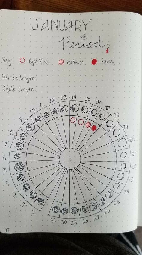 Moon and menstrual cycle calendar Moon Cycle Period Tracker, Moon Menstrual Cycle Chart, Moon Time Menstrual Cycle, Menstrual Cycle Journal, Cycle Tracker Bullet Journal, Menstrual Journal, Pink Moon Cycle, Purple Moon Cycle, Menstrual Cycle Chart