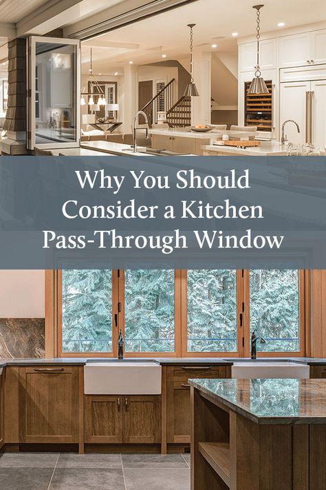 Pass-through kitchen windows are great for entertaining and indoor-outdoor living spaces. #passthroughwindow #indooroutdoorliving #kitchenwindows #entertain #kitchen #patiokitchen #foldablewindow #slidingwindow #partykitchen #servingwindow #entertainmentspace Published Oct. 11, 2019 Opening Kitchen Window, Pass Through Window Kitchen To Sunroom, Kitchen Window Into Sunroom, Kitchen Window Servery Indoor Outdoor, Small Kitchen Pass Through Window, Pass Through Window Kitchen To Outside, Pass Through Window Kitchen To Living, Pass Through Window Kitchen, Kitchen Pass Through Ideas