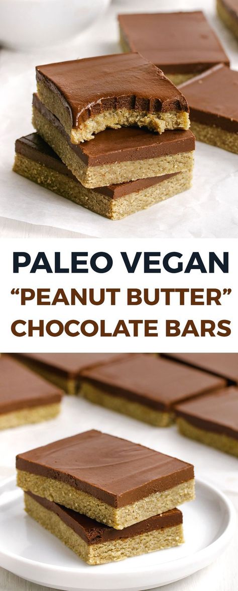 Baking Chocolate Recipes, Butter Desserts, Paleo Brownies, Resipi Kek, Peanut Butter Chocolate Bars, Paleo Recipes Dessert, Butter Bars, Paleo Desserts, Peanut Butter Bars