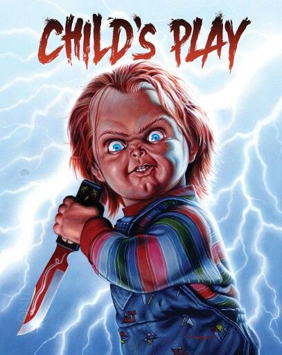 Chucky - Wanna Play? Child's Play Movie, Chucky Movies, Childs Play Chucky, Childs Play, Halloween Collectables, Best Horror Movies, Horror Posters, Horror Movie Art, Horror Icons