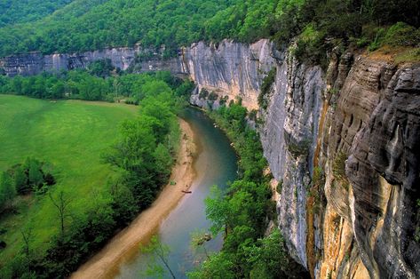 Arkansas’s National Treasures | Only In Arkansas    In 1872, Congress established Yellowstone as America’s first national park, contributing to a land spread out over 2 million acres. But wait.. Isn't Hot Springs, AR the first national park? The Buffalo, Arkansas, Rocky, Buffalo, Trees, Forest